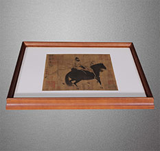 洛南书画装裱配框服务案例